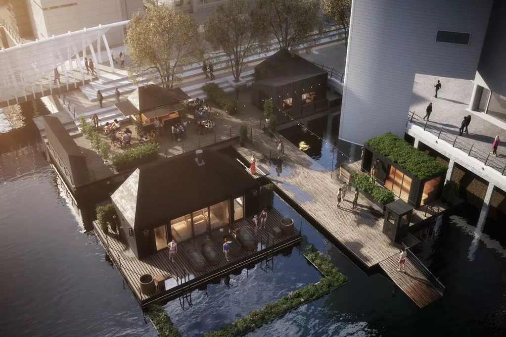 Wyld Sauna at Princes Dock