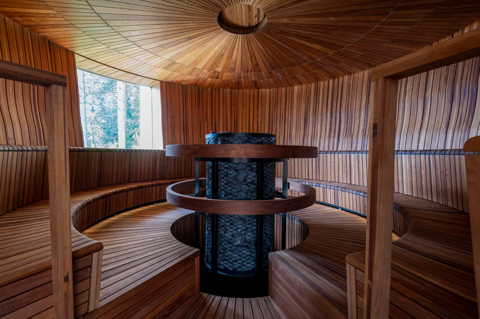 Serlachius Art Sauna by the lake